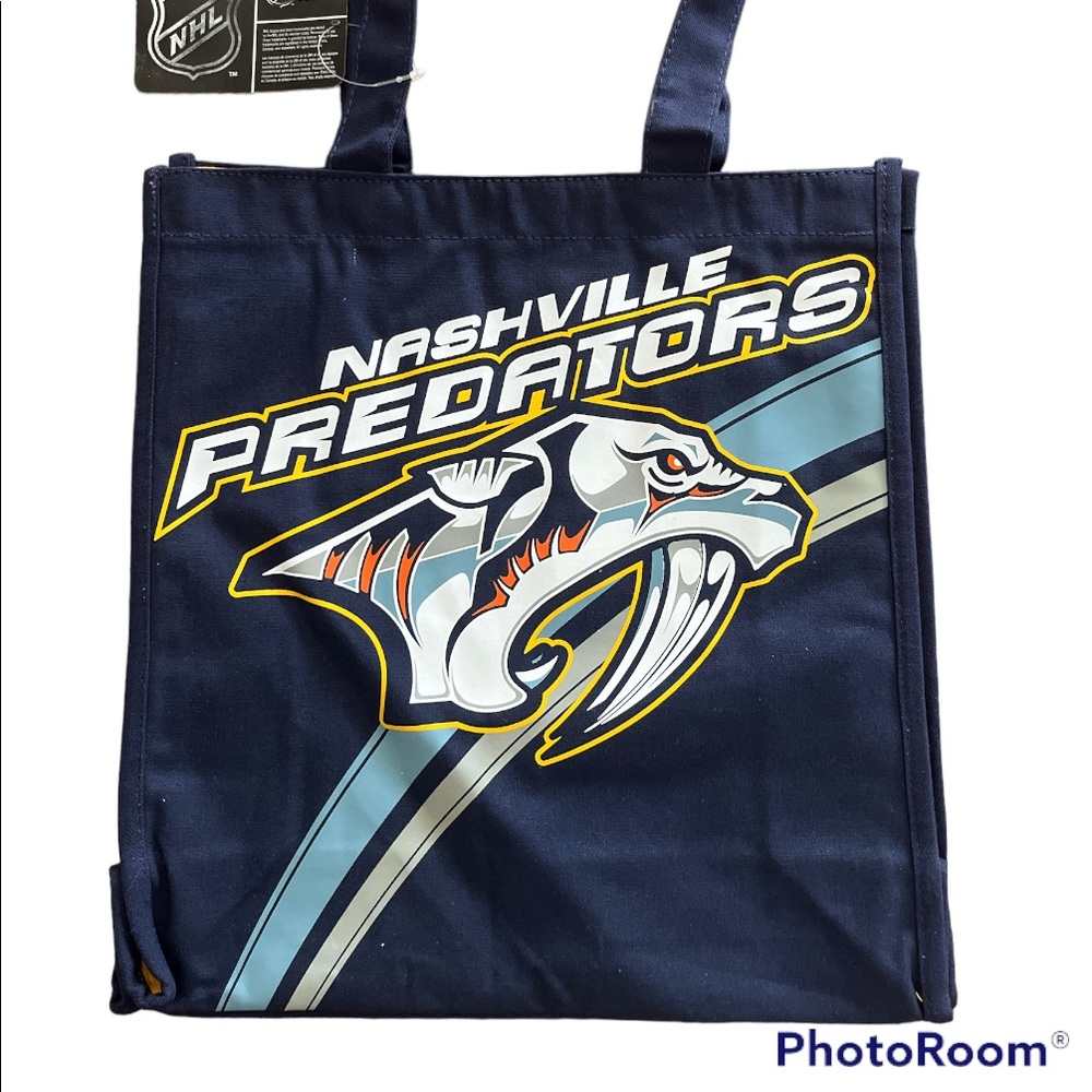 NHL brand new Nashville Predators 13x13 tote bag